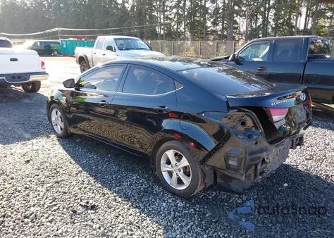 2016 Hyundai Elantra Value Edition из США, поврежденный, VIN 5NPDH4AE9GH679937